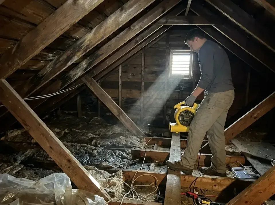 attic-water-damage-drying-proc-007 — frequently asked questions, Emergency Water Extraction & 24/7 Flood Response in Cecil-B…